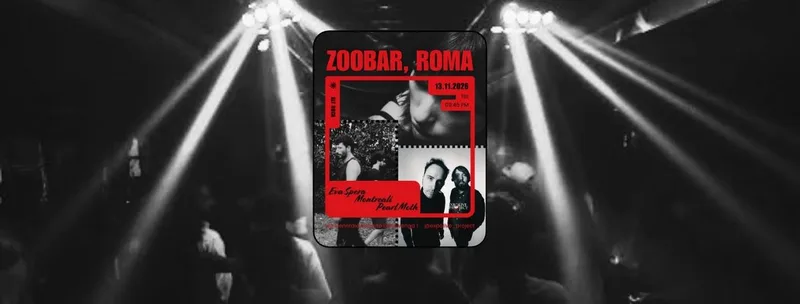 EVA SPERA + MONTREALI + PEARL MOTH Live at Zoobar, Roma