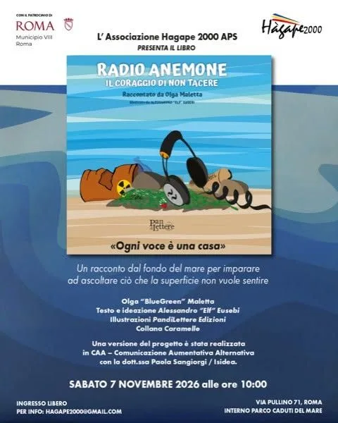 Presentazione ‘Radio anemone- il coraggio di non tacere’