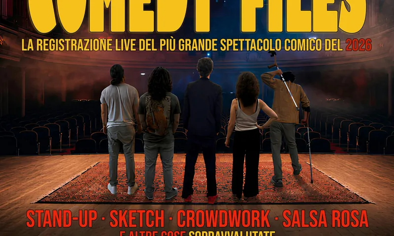 Comedy Files #002: Stand-up, Sketch, Crowdwork, Salsa rosa