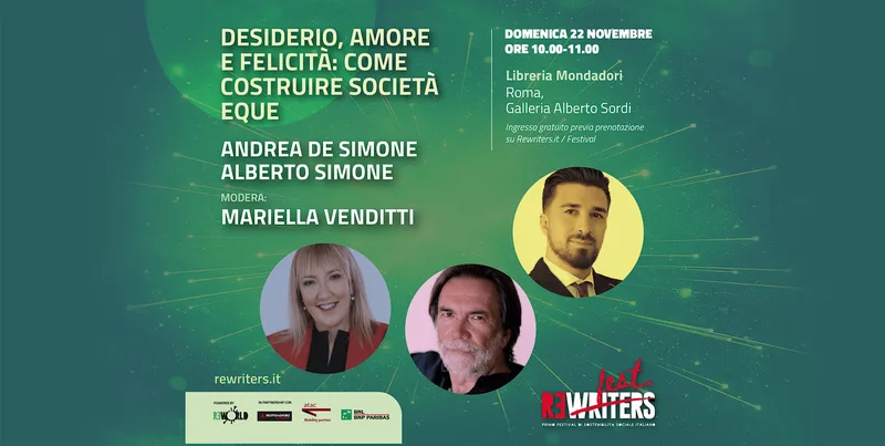DESIDERIO, AMORE E FELICITA': COME COSTRUIRE SOCIETA' EQUE