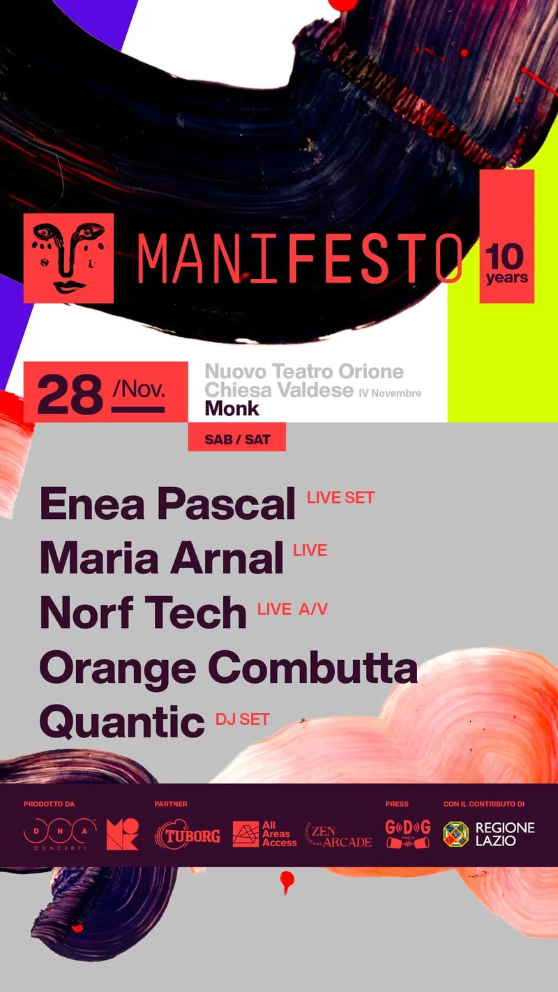Manifesto - Giorno 3 // live al Monk // Roma