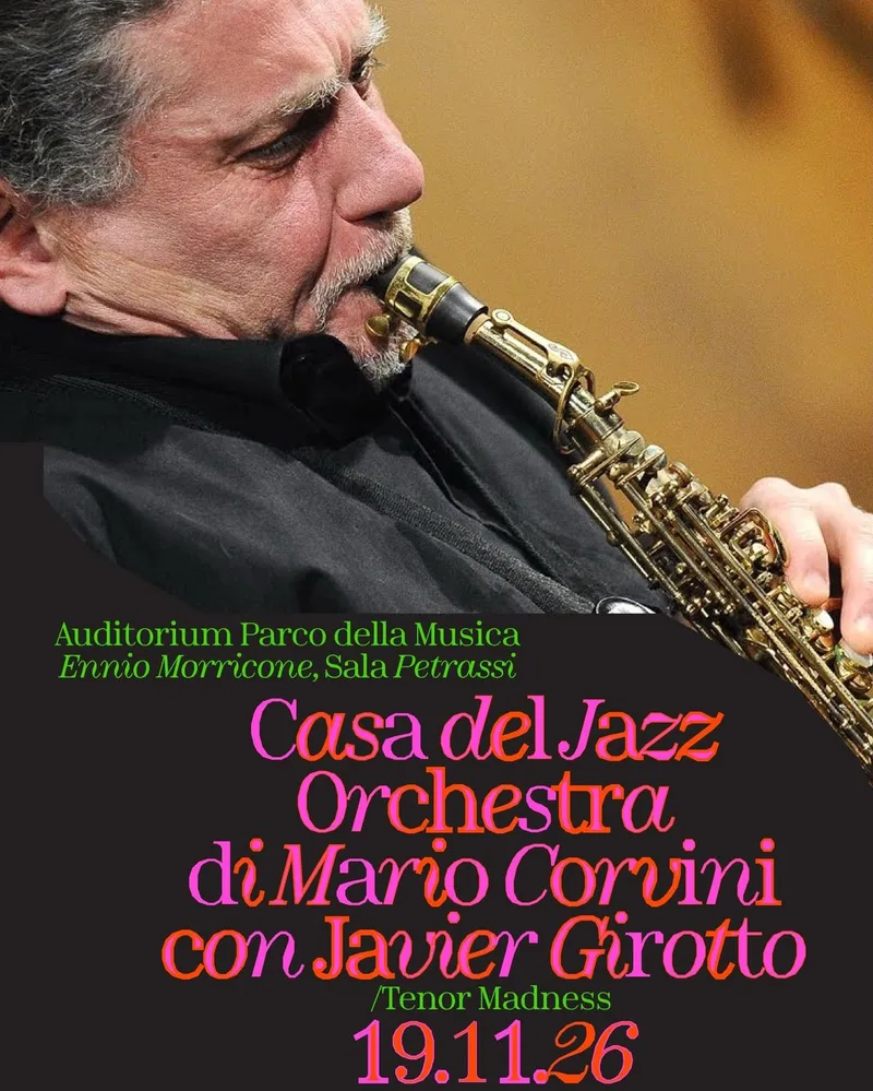 CDJO Orchestra diretta da M. Corvini con J. Girotto- “Tenor Madness”. Omaggio a M.Davis