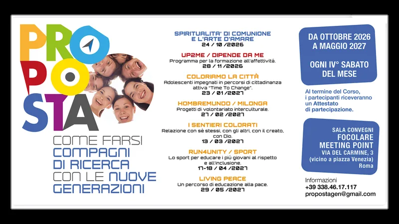 PROPOSTA: Come farsi compagni di ricerca con le nuove generazioni