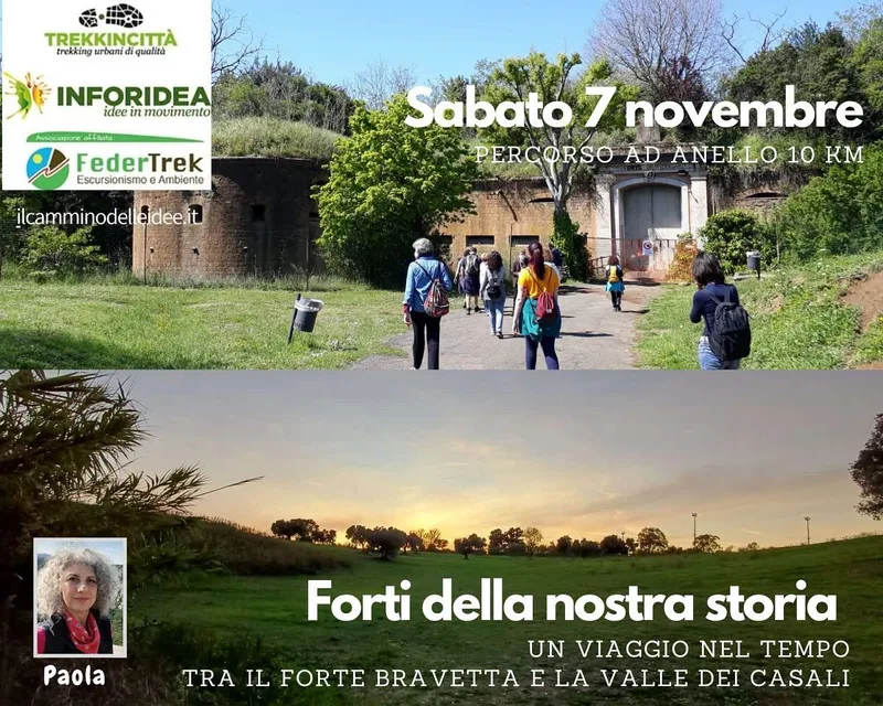 FORTI DELLA NOSTRA STORIA: un viaggio nel tempo tra il Forte Bravetta e la Valle dei Casali