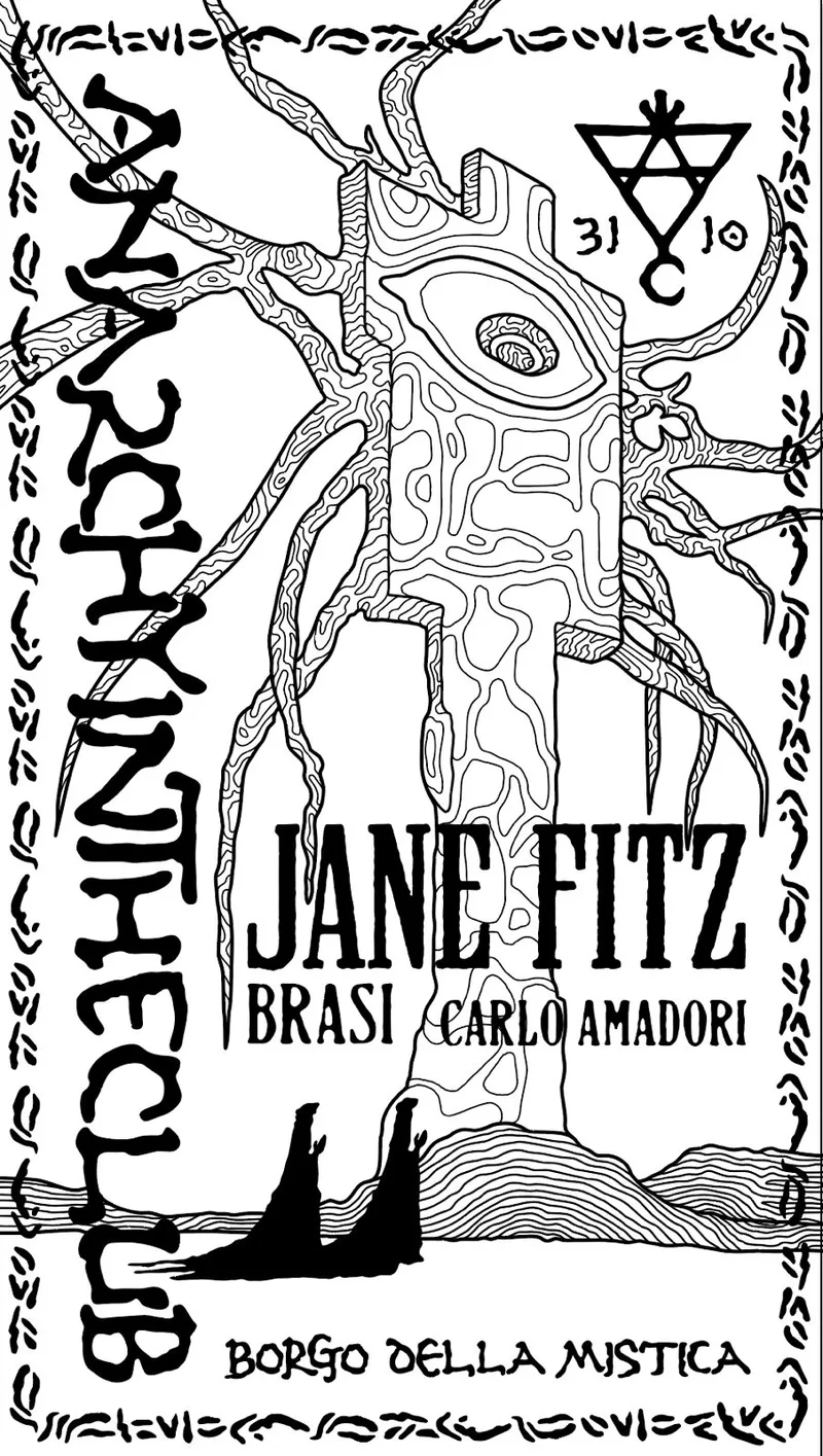 Anarchyintheclub: Halloween with Jane Fitz, Brasi, Carlo Amadori