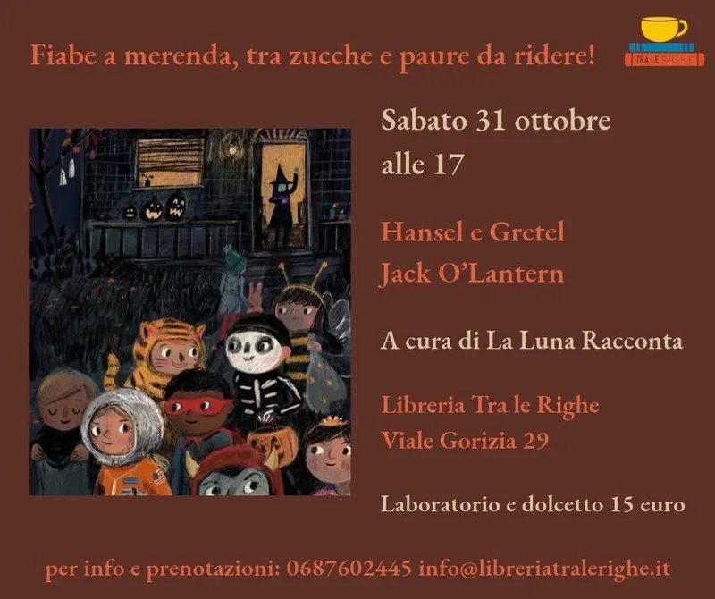 Fiabe a merenda di Halloween! Tra zucche e paure da ridere - A cura di La Luna Racconta 