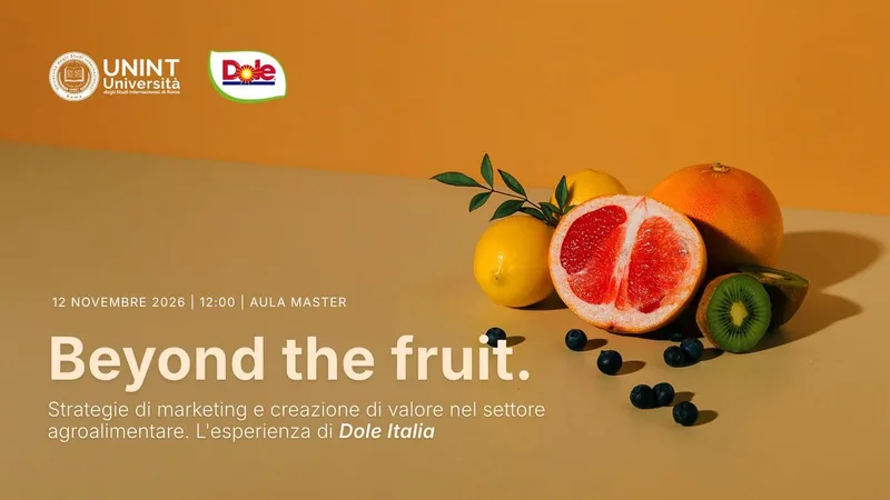 Beyond the fruit. Strategie di marketing e creazione di valore nel settore agroalimentare
